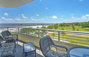 Beachside Biloxi Club Condo Balcony with Ocean View